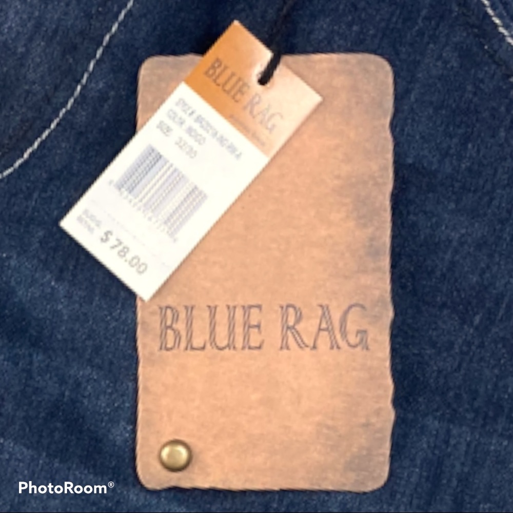 ⭐️❤️HP❤️⭐️ Blue Rag Jeans - Picture 3 of 4
